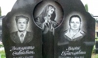 Двойные памятники из гранита